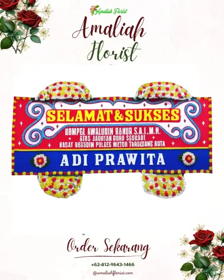 Papan Bunga Ucapan Selamat Sidakarya