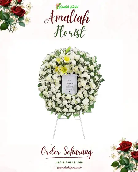 Krans Bunga Duka Sidakarya